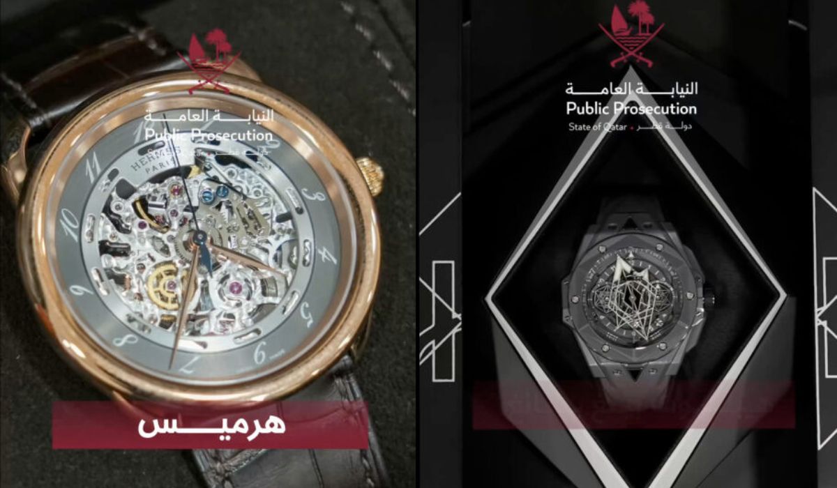 Luxury watches to be auctioned on Court Mzadat app on 29 April 2026